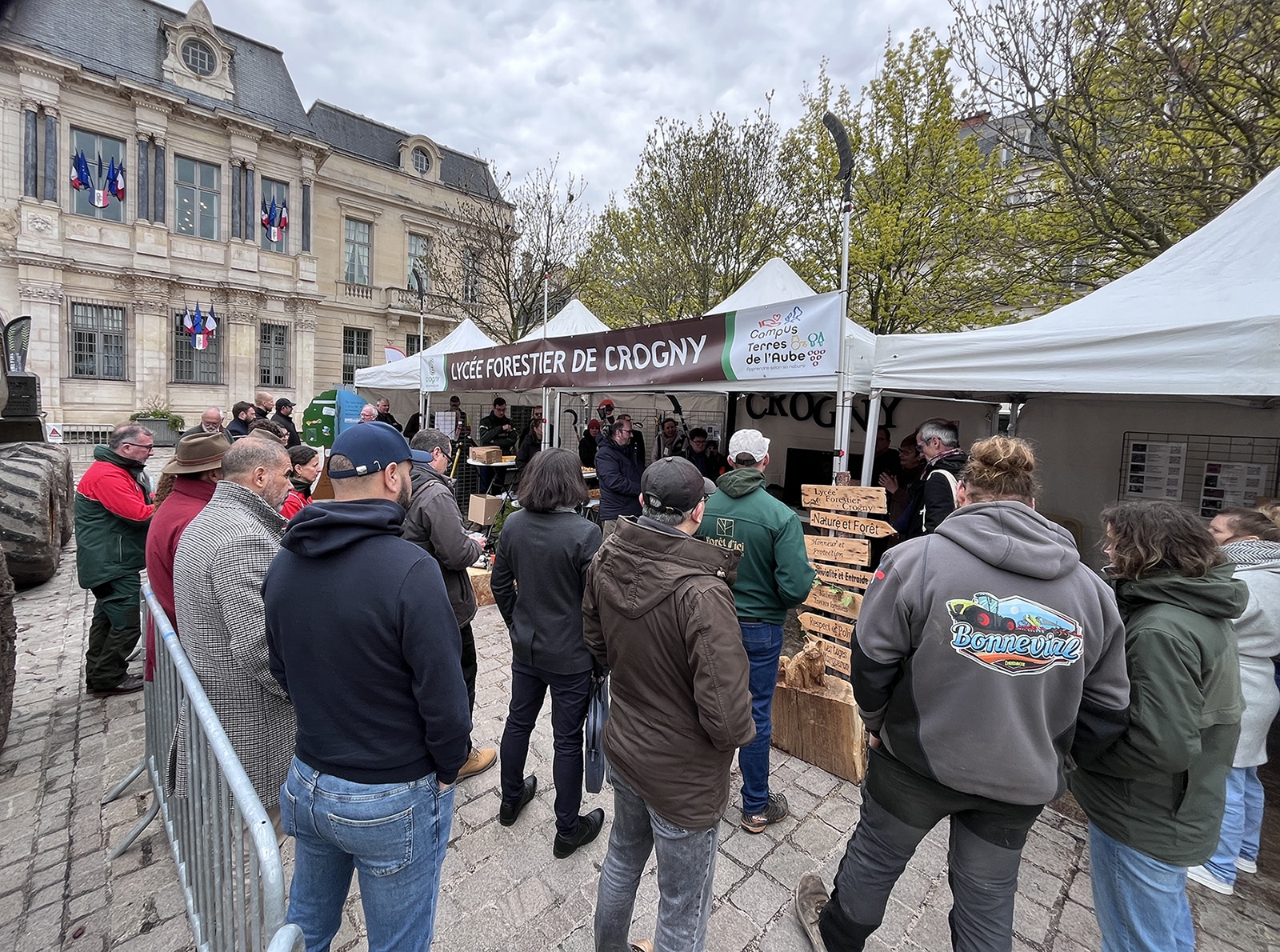 Stand du Lycée Forestier de Croigny