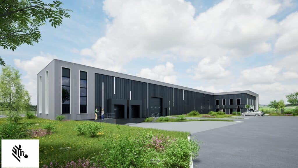 Bâtiment neuf 2400m² à louer – Troyes