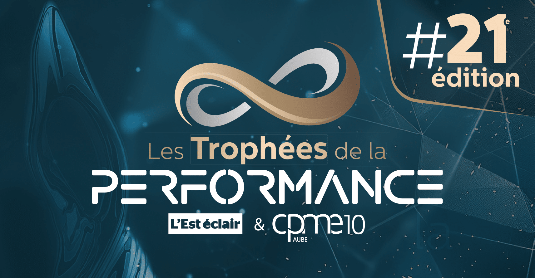 Affiche Trophées de la Performance, 21ème édition.