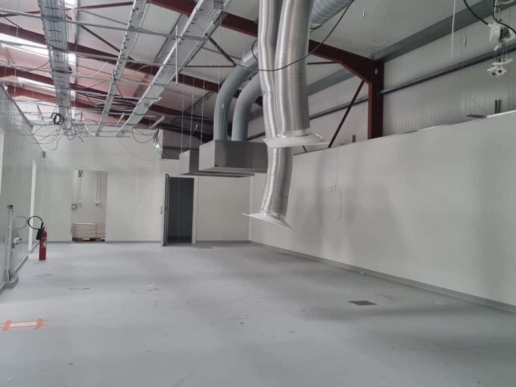Bâtiment agroalimentaire à louer à 20min de Troyes