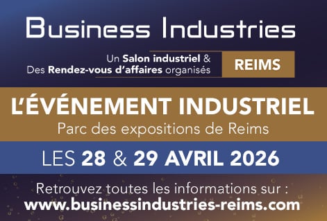 Salon industriel, Reims, avril 2026, parc des expositions.
