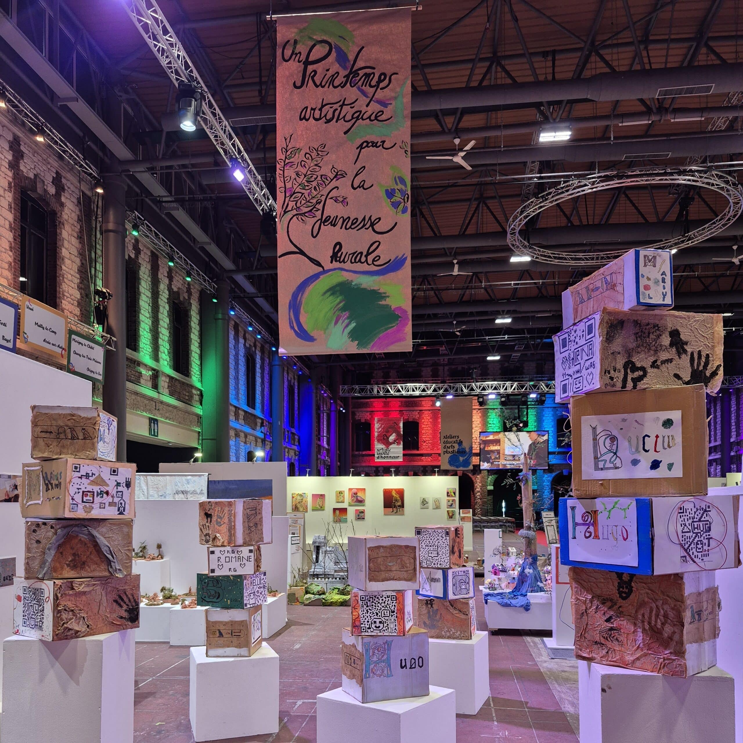 1 un printemps artistique pour la jeunesse rurale exposé à game