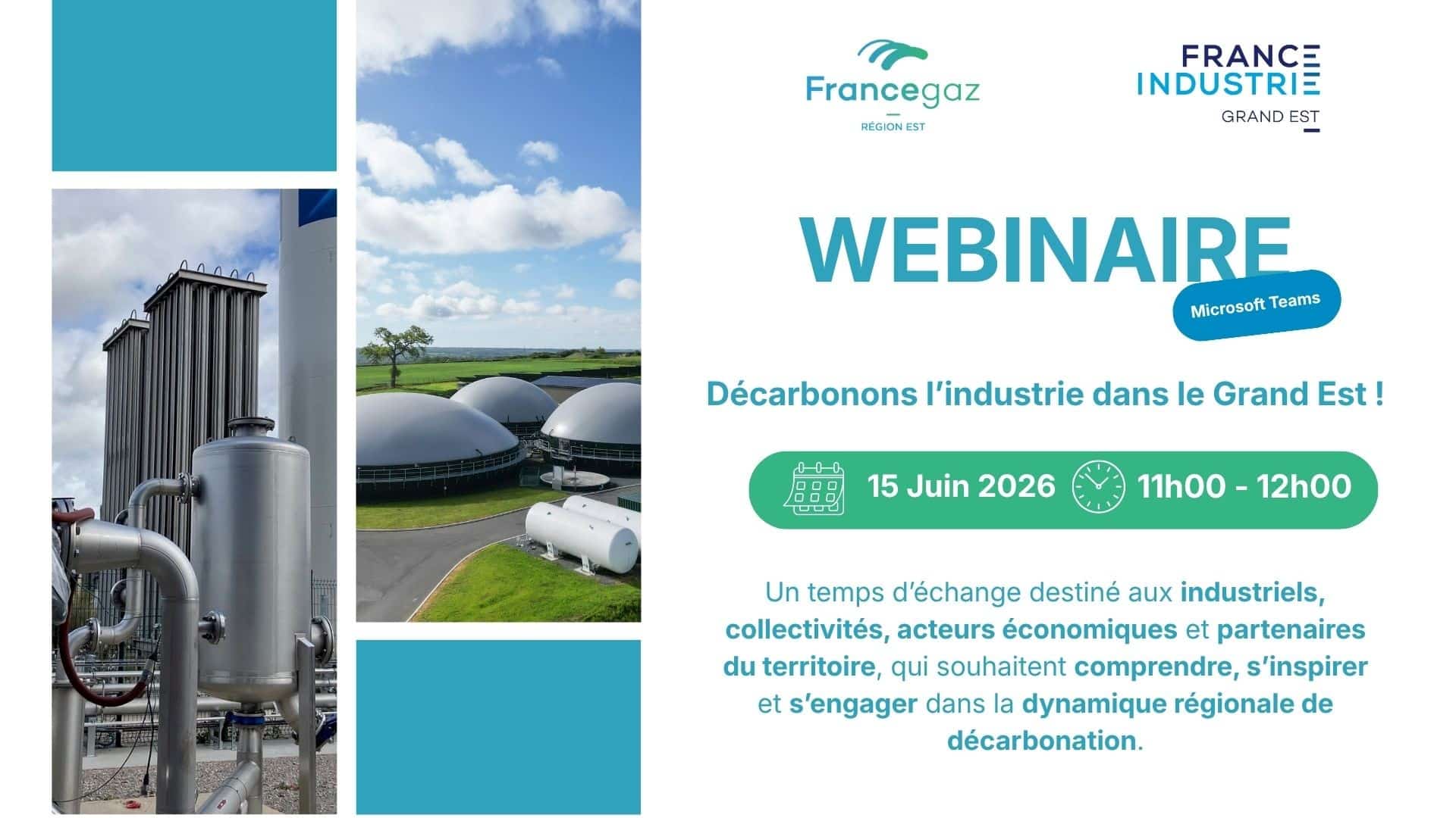 Webinaire – Décarbonons l&rsquo;industrie dans le Grand Est !