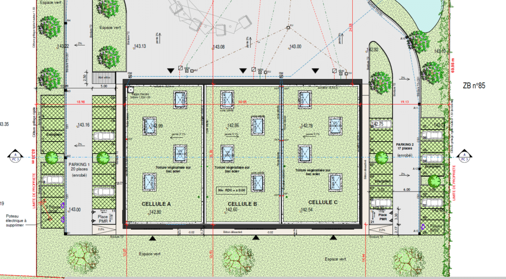 Local industriel : de 500 à 1500m² – Parc de Torvilliers